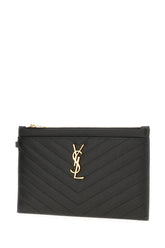 Black leather pouch -  | Wise