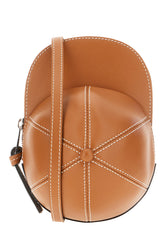 Caramel leather Cap crossbody bag -  | Wise