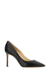Black leather Romy pumps -  | Wise