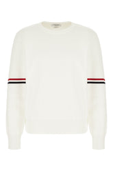 Maglione in cotone bianco -  | Wise