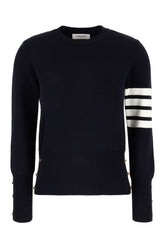 Midnight blue wool sweater -  | Wise