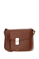 Brown leather Grace crossbody bag -  | Wise