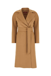 Camel wool blend coat -  | Wise