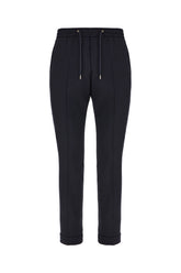 Midnight blue wool pants -  | Wise