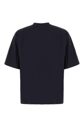 Midnight blue cotton oversize t-shirt -  | Wise
