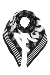 Printed silk foulard -  | Wise