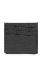 Portacarte in pelle nera -  | Wise