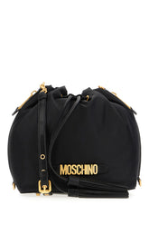 Black nylon bucket bag -  | Wise