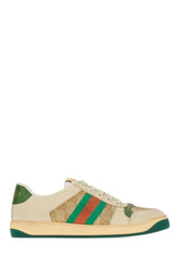 Multicolor nappa leather and GG Supreme fabric Screener sneakers -  | Wise