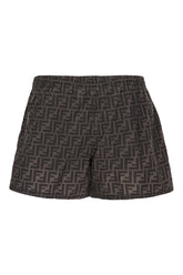 Printed polyester swimming shorts -  | Wise