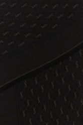 Black wool blend scarf -  | Wise