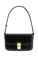 Black leather Grace shoulder bag -  | Wise