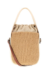 Borsa a secchiello Woody piccola in materiale equo-solidale -  | Wise