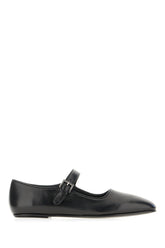 Black leather Ava ballerinas -  | Wise
