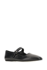Black leather Ava ballerinas -  | Wise