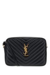 Black leather Lou crossbody bag -  | Wise