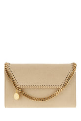 Beige shaggy deer mini Falabella crossbody bag -  | Wise