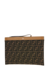 Clutch FF media in tessuto ricamato -  | Wise