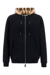 Black cotton sweatshirt -  | Wise