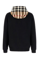 Black cotton sweatshirt -  | Wise