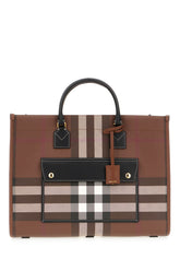 Embroidered fabric handbag -  | Wise