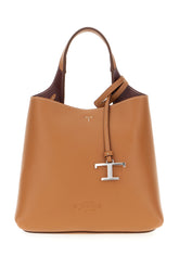 Caramel leather handbag -  | Wise