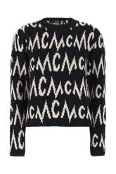 Embroidered cashmere blend oversize sweater -  | Wise