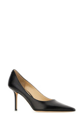 Black leather Love pumps -  | Wise