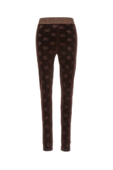 Chocolate chenille leggings -  | Wise