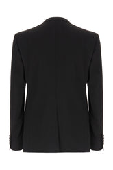 Black wool blazer -  | Wise