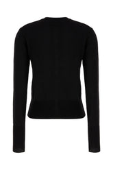Black wool cardigan -  | Wise
