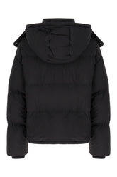 Black nylon down jacket -  | Wise