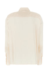 Camicia in seta rosa carne -  | Wise