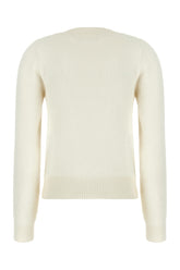 Ivory wool blend sweater -  | Wise