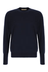 Midnight blue cashmere sweater -  | Wise