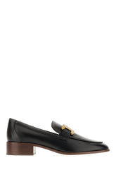 Black leather loafers -  | Wise