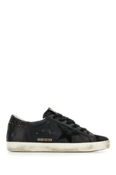 Black leather Superstar sneakers -  | Wise
