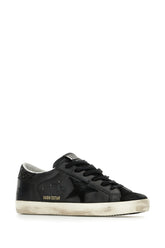 Black leather Superstar sneakers -  | Wise