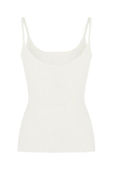 White viscose blend top -  | Wise