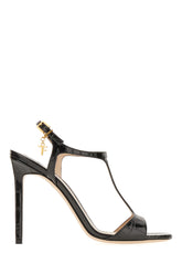 Black leather Angelina sandals -  | Wise