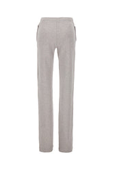 Melange grey cotton joggers -  | Wise