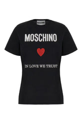 Black cotton t-shirt -  | Wise