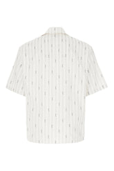 Embroidered poplin shirt -  | Wise