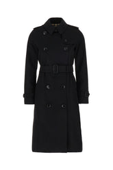Trench in cotone nero -  | Wise