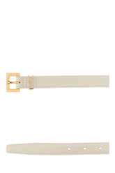 Chalk leather belt -  | Wise