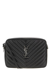 Black leather Lou crossbody bag -  | Wise