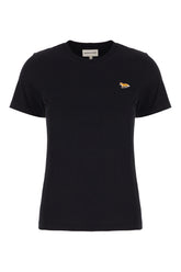 Black cotton t-shirt -  | Wise
