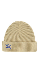 Khaki green cashmere beanie hat -  | Wise
