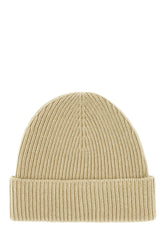 Khaki green cashmere beanie hat -  | Wise