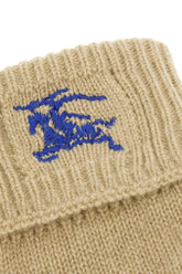 Khaki green cashmere blend gloves -  | Wise